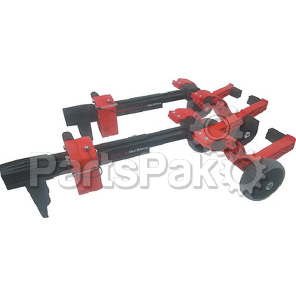 Caliber 13576; Sled Ski Wheel Kit-2/Kit Red