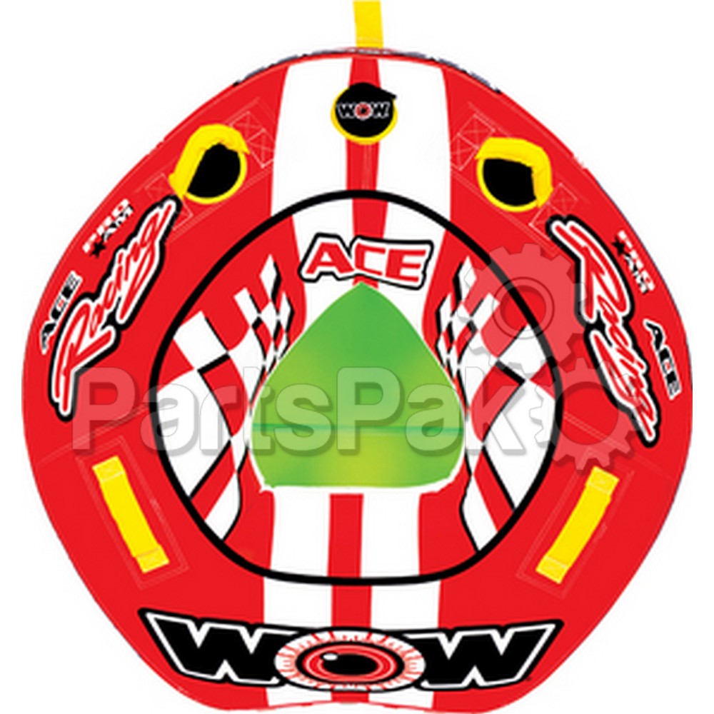 WOW World of Watersports 15-1120; Ace Racing Towable Inflatable Tube