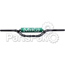 Mika Metals MKH-11.STV-GREEN; 7075 Pro Series Hybrid Handlebar Green 7/8-inch