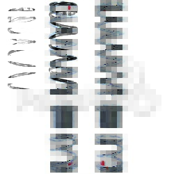 Zbroz Racing 101-XM-S36-AGG; Arsfx Dual Rate Spring Kit 36 Inch