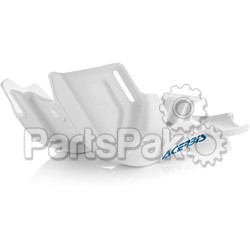 Acerbis 2630570002; Skid Plate White; 2-WPS-26305-70002