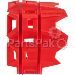 Acerbis 2676790004; Silencer Protector Red