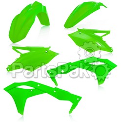 Acerbis 2685810235; Plastic Kit Fluorescent Green; 2-WPS-26858-10235