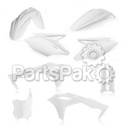 Acerbis 2685820002; Full Plastic Kit White; 2-WPS-26858-20002