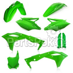 Acerbis 2685820006; Full Plastic Kit Green; 2-WPS-26858-20006