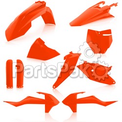 Acerbis 2686024617; Full Plastic Kit Fluorescent Orange