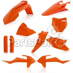 Acerbis 2686025226; Full Plastic Kit Orange