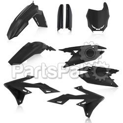 Acerbis 2686550001; Full Plastic Kit Black; 2-WPS-26865-50001