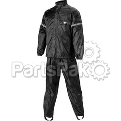 Nelson-Rigg WP-8000-BLK-05-XX; Weatherpro Rain Suit Black / Black 2X; 2-WPS-270-15002X