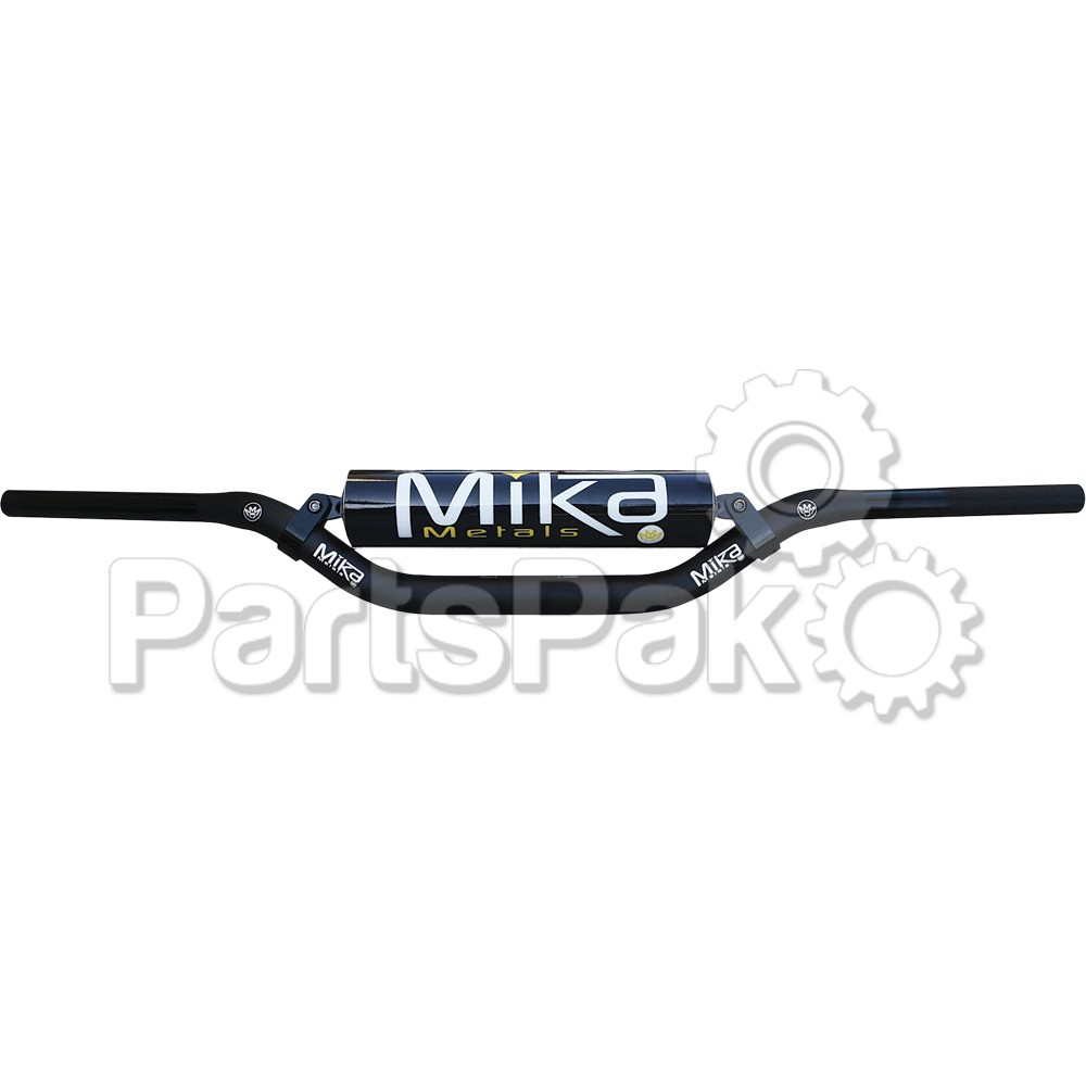 Mika Metals MK-11-RC-BLACK; 7075 Pro Series Oversize Handlebar Black 1-1/8-inch