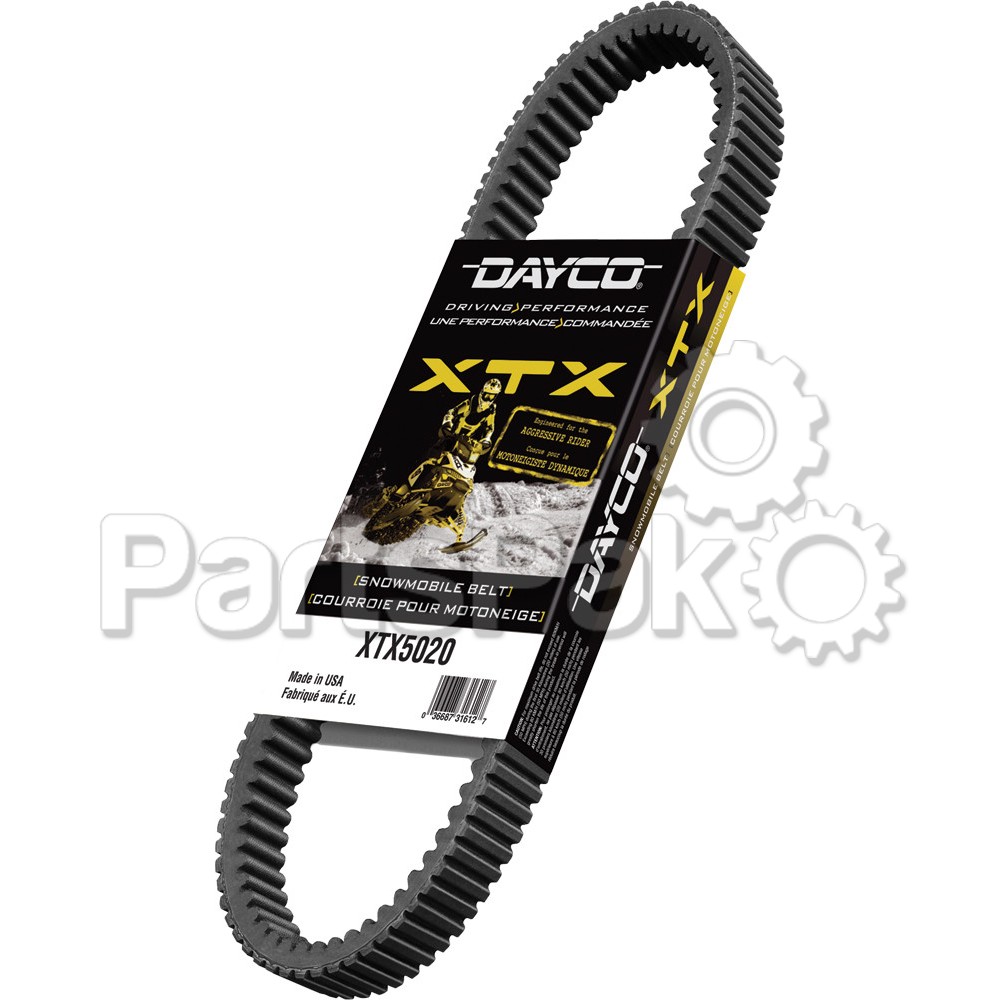 Dayco XTX5048; Xtx Snowmobile Drive Belt