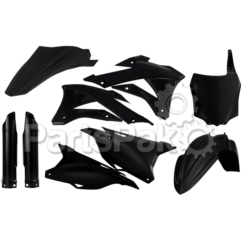 Acerbis 2374110001; Full Plastic Kit Black