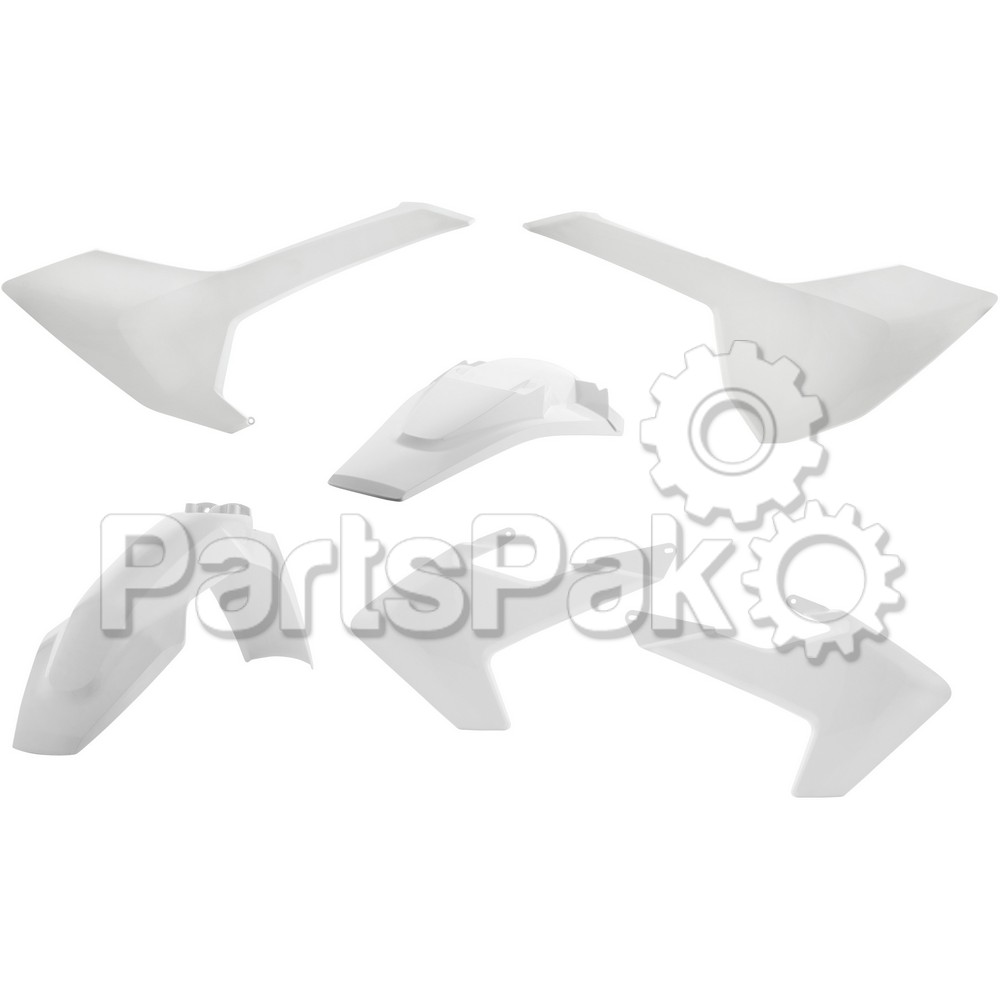 Acerbis 2634020002; Plastic Kit White