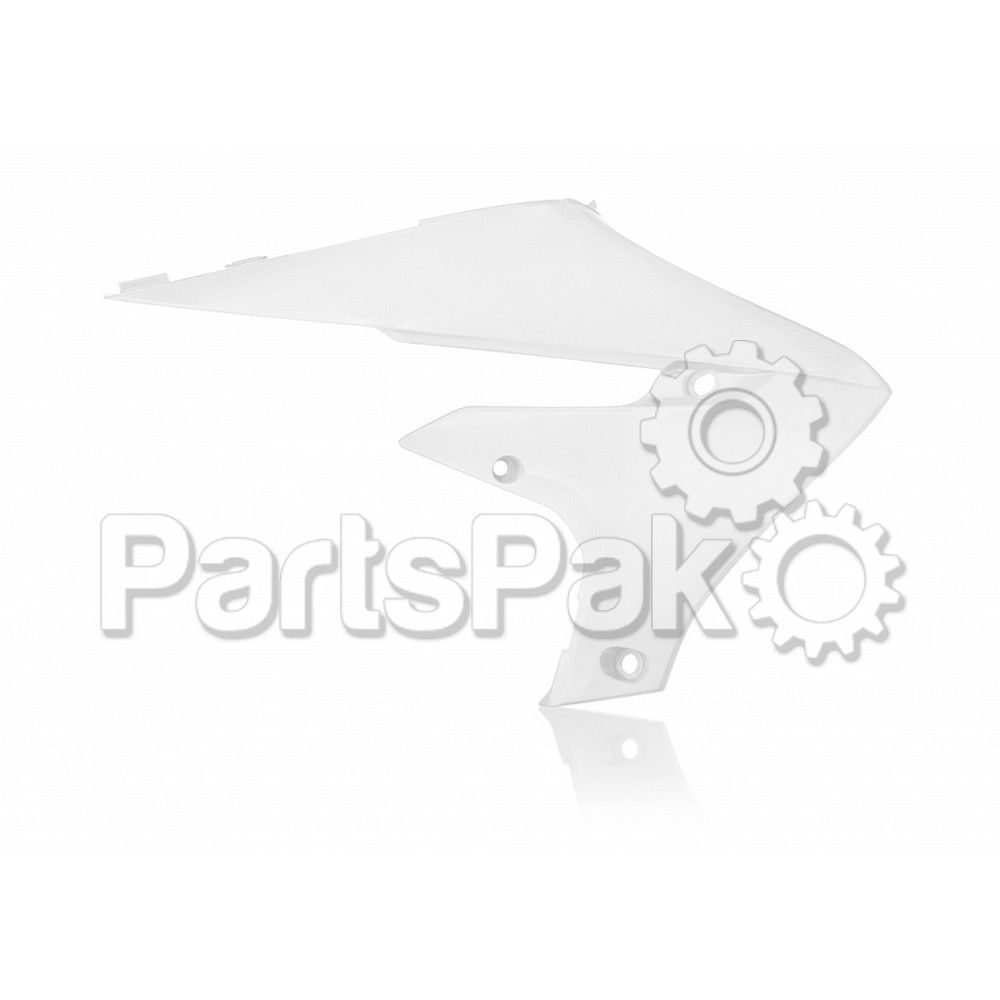 Acerbis 2685870002; Radiator Shrouds White