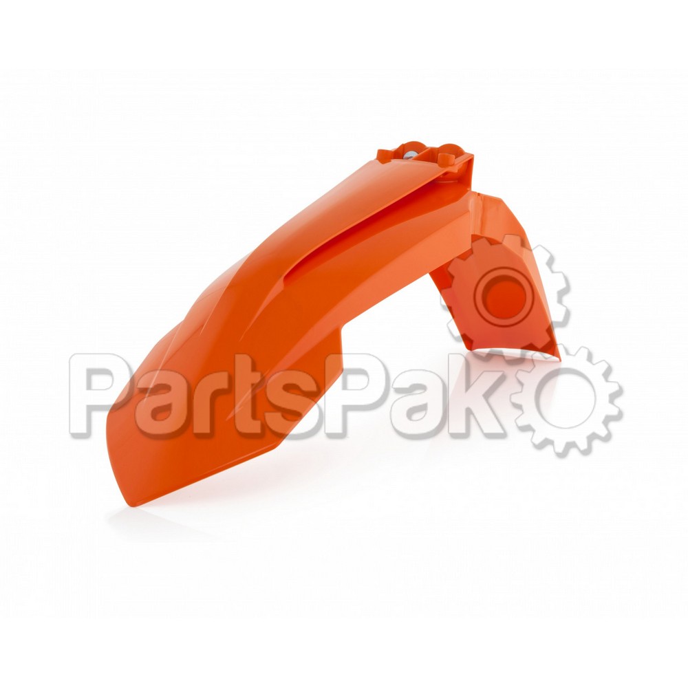 Acerbis 2685945226; Front Fender Orange