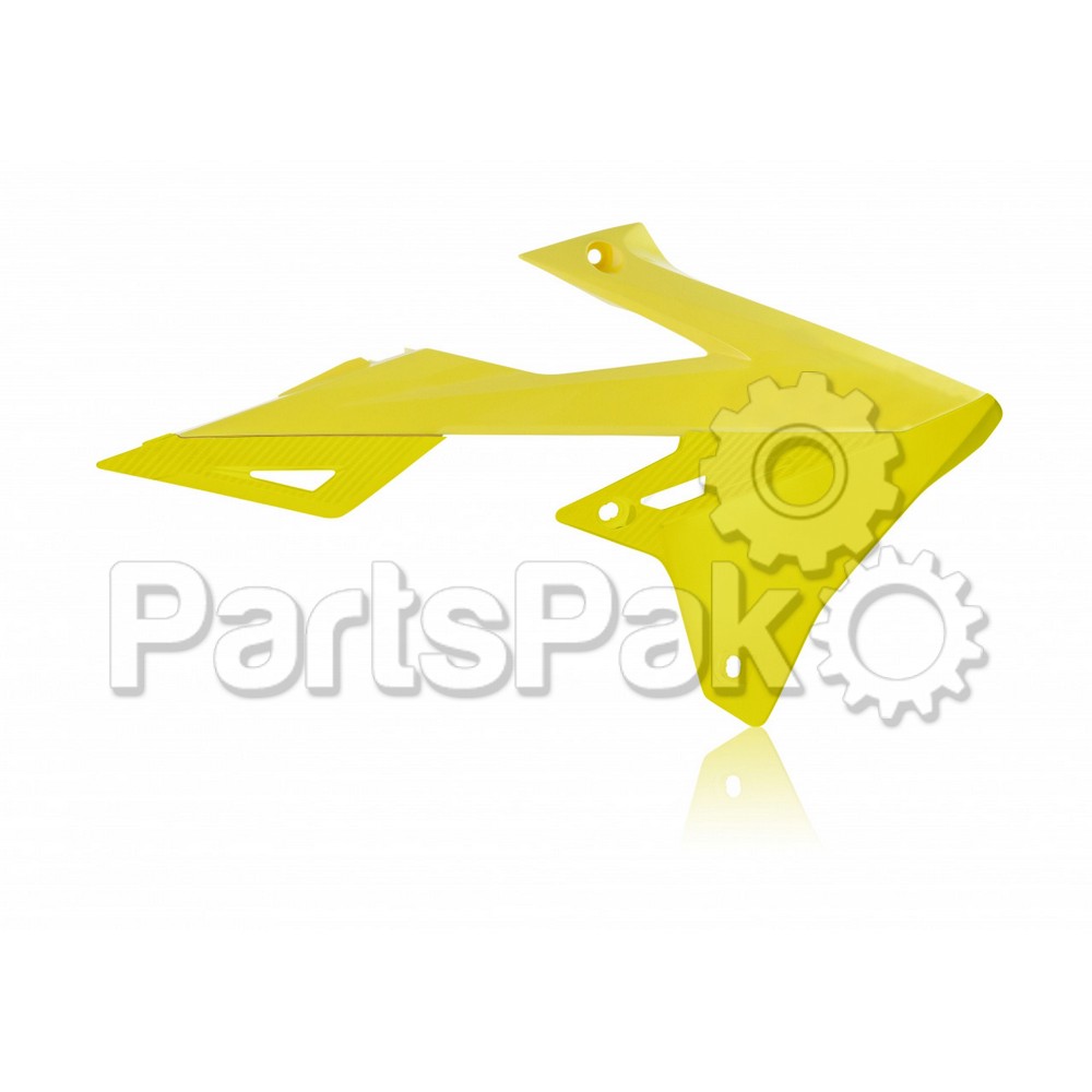Acerbis 2686490231; Radiator Shrouds Yellow