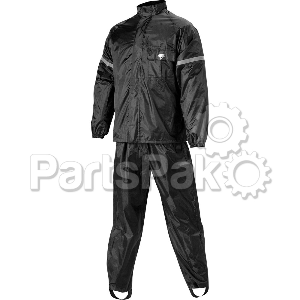 Nelson-Rigg WP-8000-BLK-05-XX; Weatherpro Rain Suit Black / Black 2X