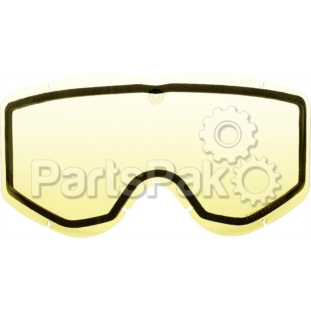 WPS - Western Power Sports 37-2521; T-9 Dual Thermal Lens Ylw Snowmobile