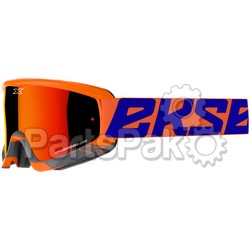 EKS Brand 067-10265; Go-X Crossfade Goggle Orange / Black W / Red Mirror