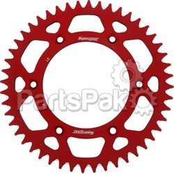 SuperSprox RAL-210-48-RED; Aluminum Sprocket 48T Red; 2-WPS-107-210348
