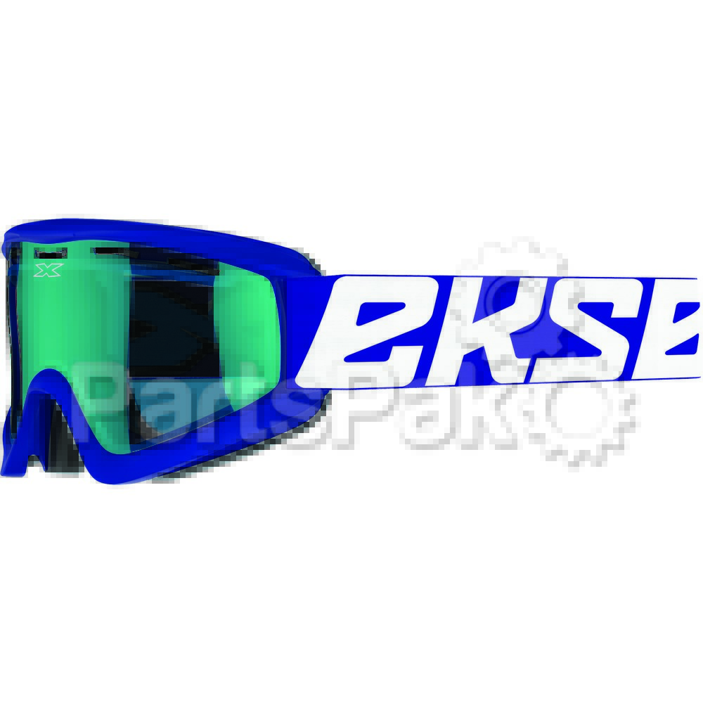 EKS Brand 067-10905; Eks Cold Weather Goggle Blue W / Blue Mirror