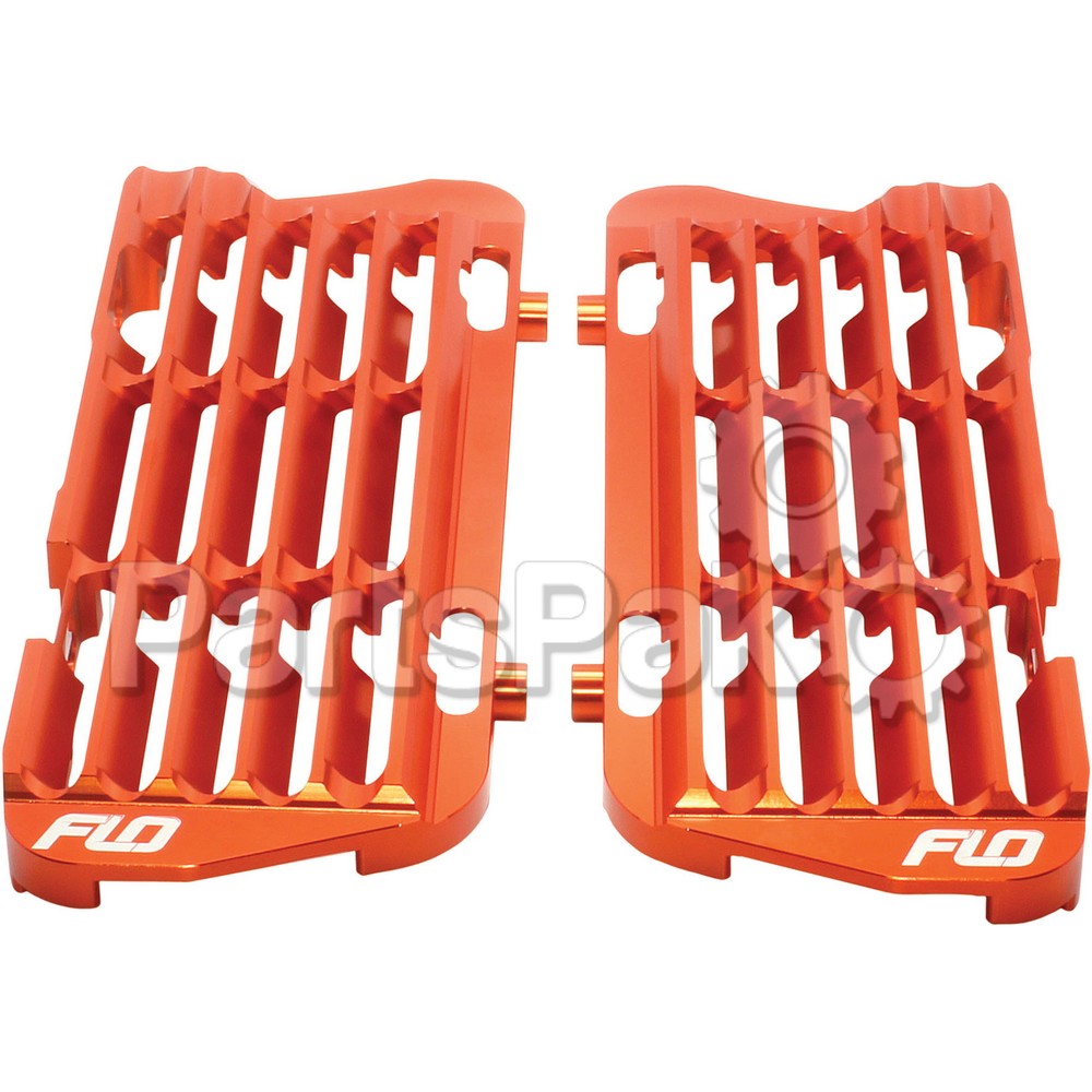 Flo Motorsports FLO750ORG; High Flow Radiator Braces Orange