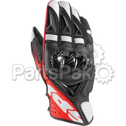 Spidi A145-021-3X; Str-3 Vent Coupe' Leather Gloves Black / Red 3X