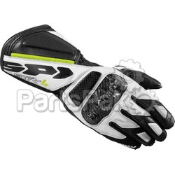 Spidi A154-011-2X; Str-4 Gloves Black / White 2X