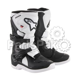 Alpinestars 2014518-12-1; Tech 3S Boots Black / White Size 01; 2-WPS-482-42601