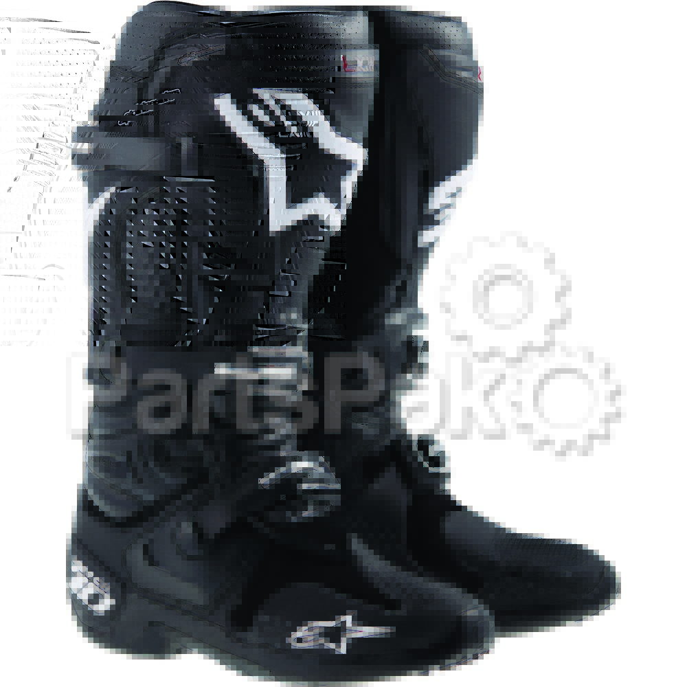 Alpinestars 2010014-10-7; Tech 10 Boots Black Size 07