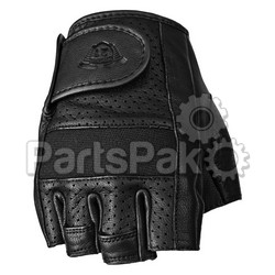 Highway 21 #5884 489-0018~7; Half Jab Perforated Leather Gloves Black 3X
