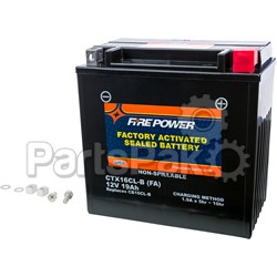 Yuasa CTX16CL-B-BS FA; Sealed Factory Activated Battery Ctx16Cl-B-Bs; 2-WPS-49-2253