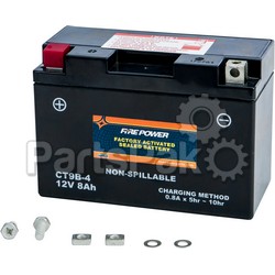 Fire Power CTZ8V FA; Sealed Factory Activated Battery Ctz8V; 2-WPS-49-2256
