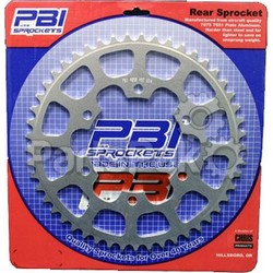 PBI Sprockets 1157-38-3; Pbi Sprocket Rear 38T Silver