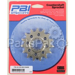 Front Countershaft Sprocket 855-15 Made In USA PBI 15T 