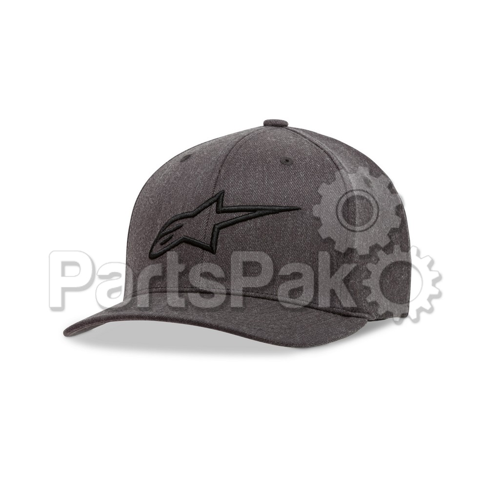 Alpinestars 1017-81010-1910-S/M; Curve Hat Charcoal / Black Sm / Md