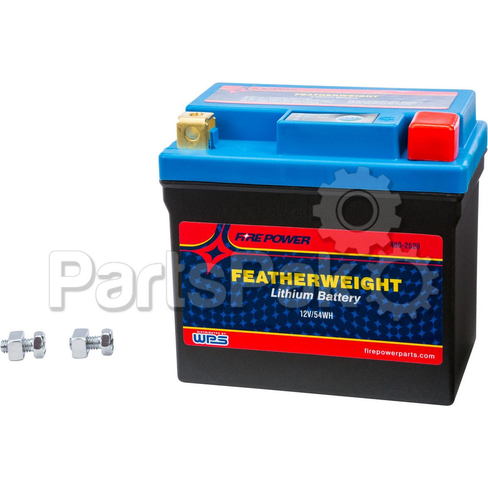 WPS - Western Power Sports HJTZ7S-FPP-IL; Featherweight Lithium Battery 240Cca Hjtz7S-Fpp-Il 12V / 54Wh