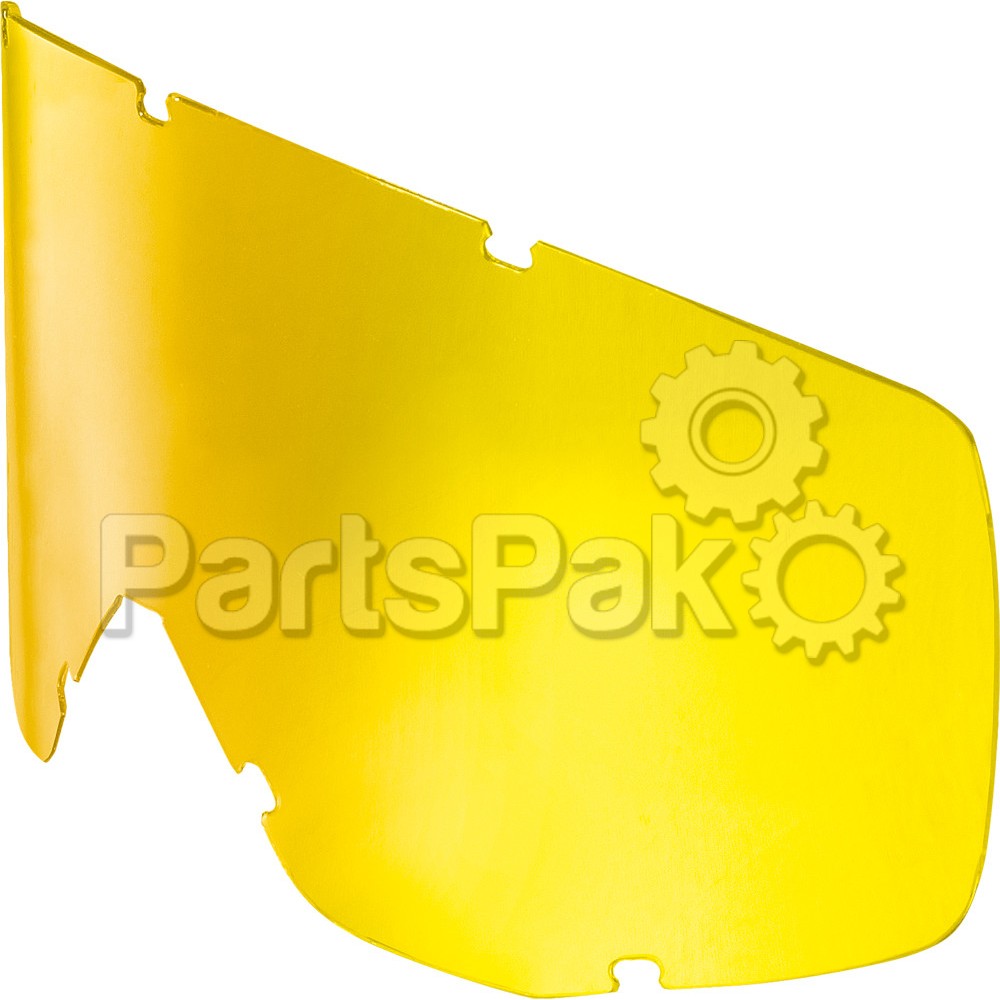 SCOTT Yellow Chrome Hustle/Tyrant/Split Thermal Works Goggle Lens 100% UV Protection No Fog Anti-Fog 219703-179 