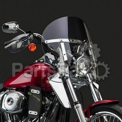 National Cycle N21420; SwitchBlade Chopped Tint Windshield Fits Harley Davidson Wideglide