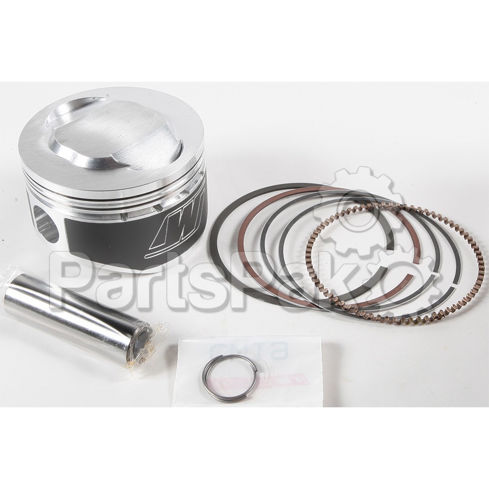 Wiseco 40160M08000; Piston M08000 Yxz1000R (For Turbo Use Only); Fits Yamaha YXZ1000R '16-19 9.5:1 Turbo