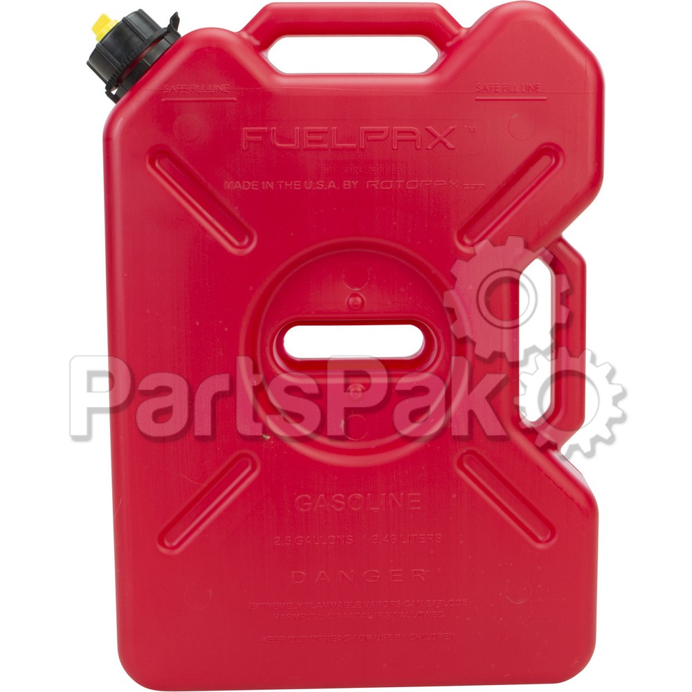 FuelPaX FX-2.5; Fuel Container 2.5 Gal 14-inch X19.75-inch X3.5-inch