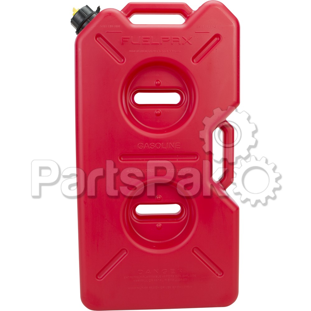FuelPaX FX-4.5; Fuel Container 4.5 Gal 14-inch X26.75-inch X4.5-inch