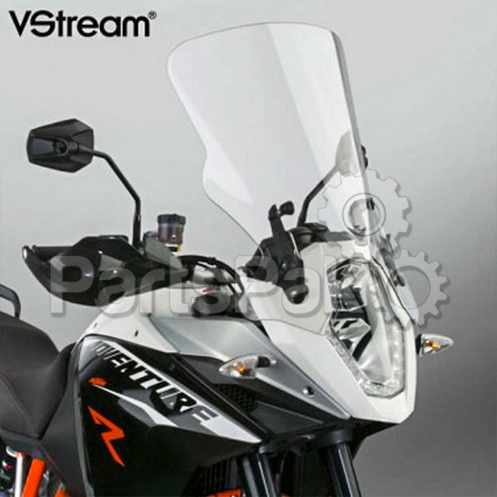 National Cycle N20802; Fairing-Mount Vstream Windshield (Clear)