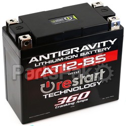 Antigravity Batteries AG-AT12-BS-RS; Lithium Battery At12Bs-Rs 360 Ca; 2-WPS-58-7003