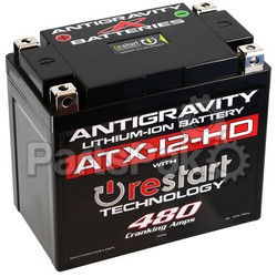 Antigravity Batteries AG-ATX12-HD-RS; Lithium Battery Atx12-Hd-Rs 480 Ca; 2-WPS-58-7006