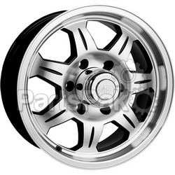 AWC 870-24012; 870 Ser Aluminum Wheel 12 Inch X4 Inch 5 On 4.5; 2-WPS-58-8050