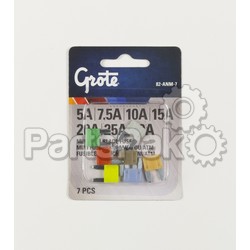 Grote 82-ANM-7; Atm Fuse Asmt 7-Pack; 2-WPS-58-9577