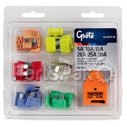 Grote 82-ASST-44; Atc Fuse Asmt 42-Pack; 2-WPS-58-9589