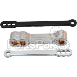 PSR 03-00761-22; Lowering Link Fits Honda Black 2-inch Drop; 2-WPS-581-3756BK