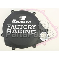 Boyesen CC-06CB; Factory Racing Clutch Cover Black; 2-WPS-59-7206CB